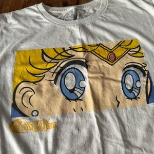 Sailor Moon White Graphic Tee